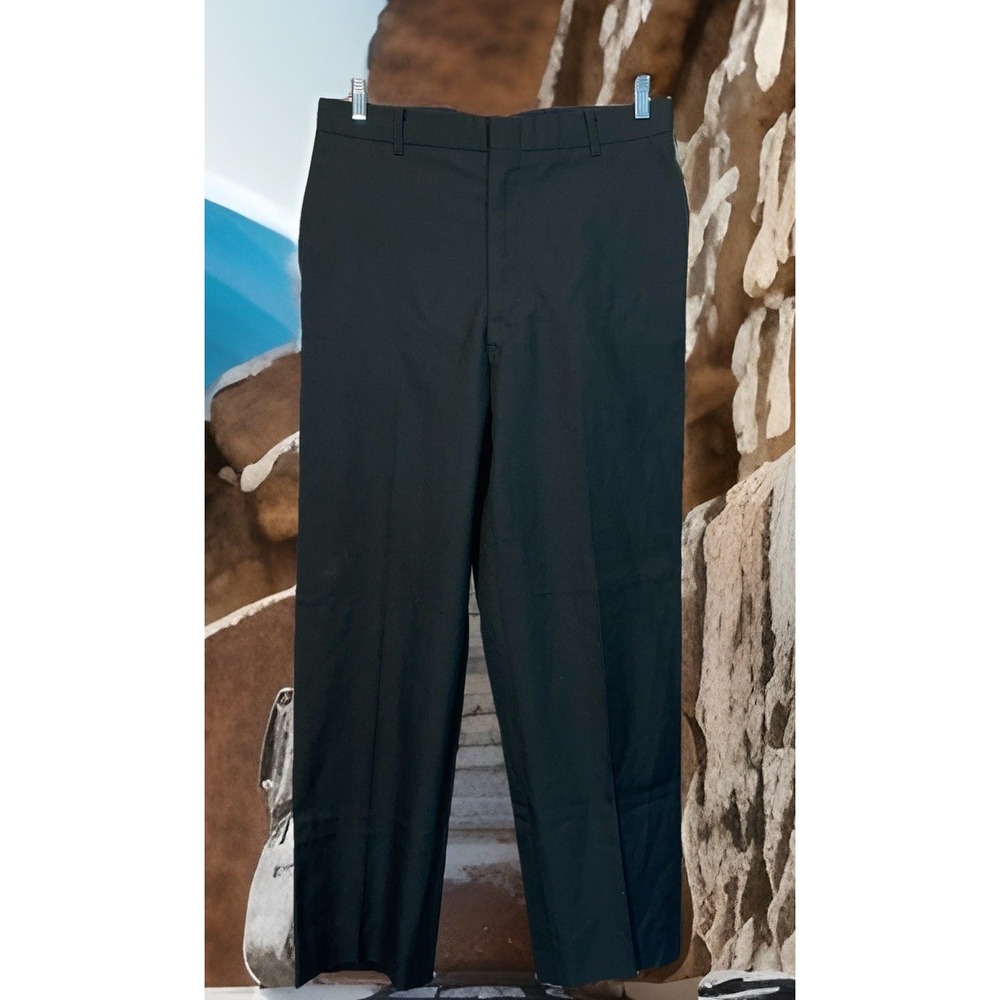 DSCP‎ Tennessee Apparel Corp. Trousers Pants Men 34 L Army Green Poly Wool